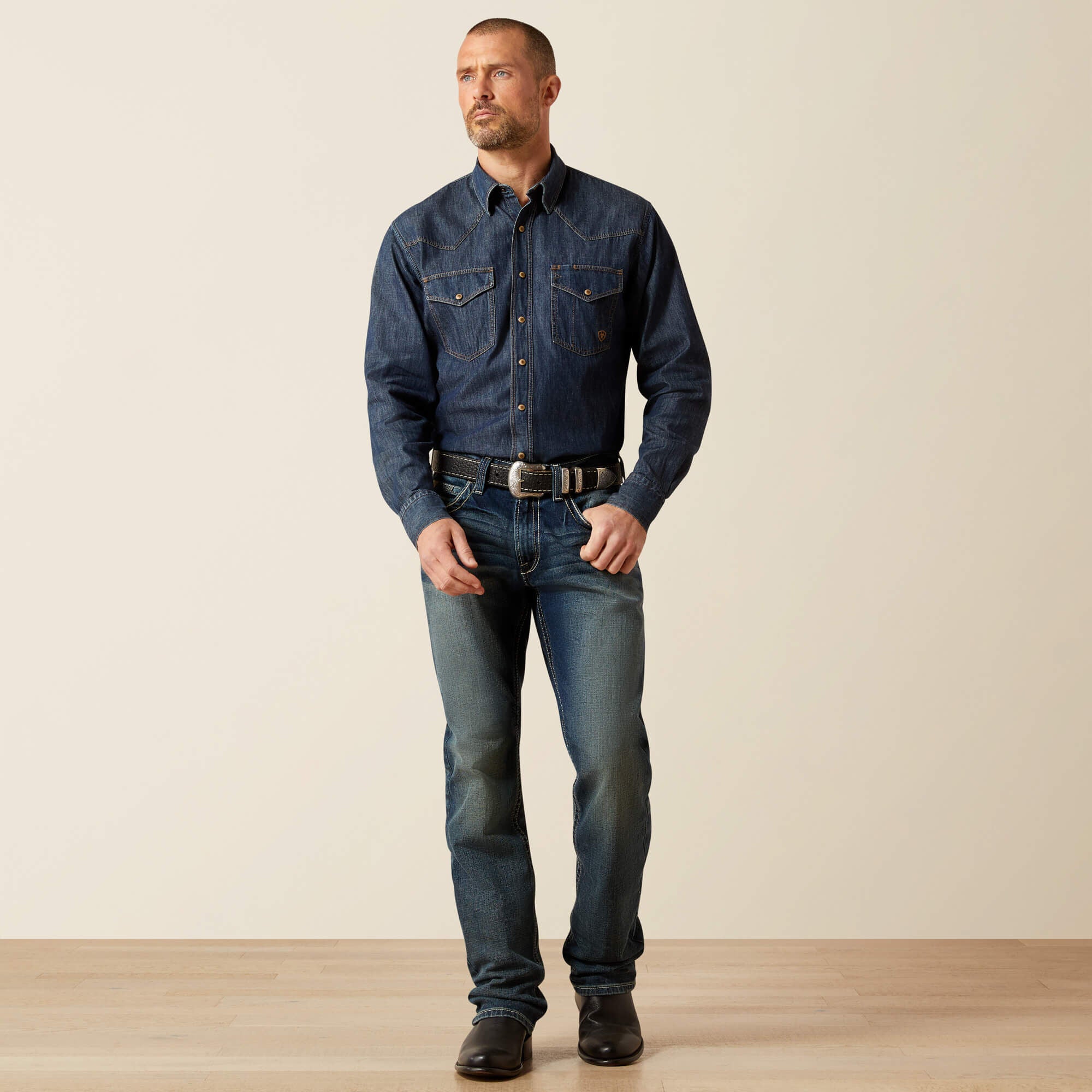 M5 Slim Stretch Adkins Stackable Straight Leg Jean-Ariat