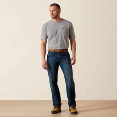 Rebar M3 Loose DuraStretch Basic Stackable Straight Leg Jean-Ariat