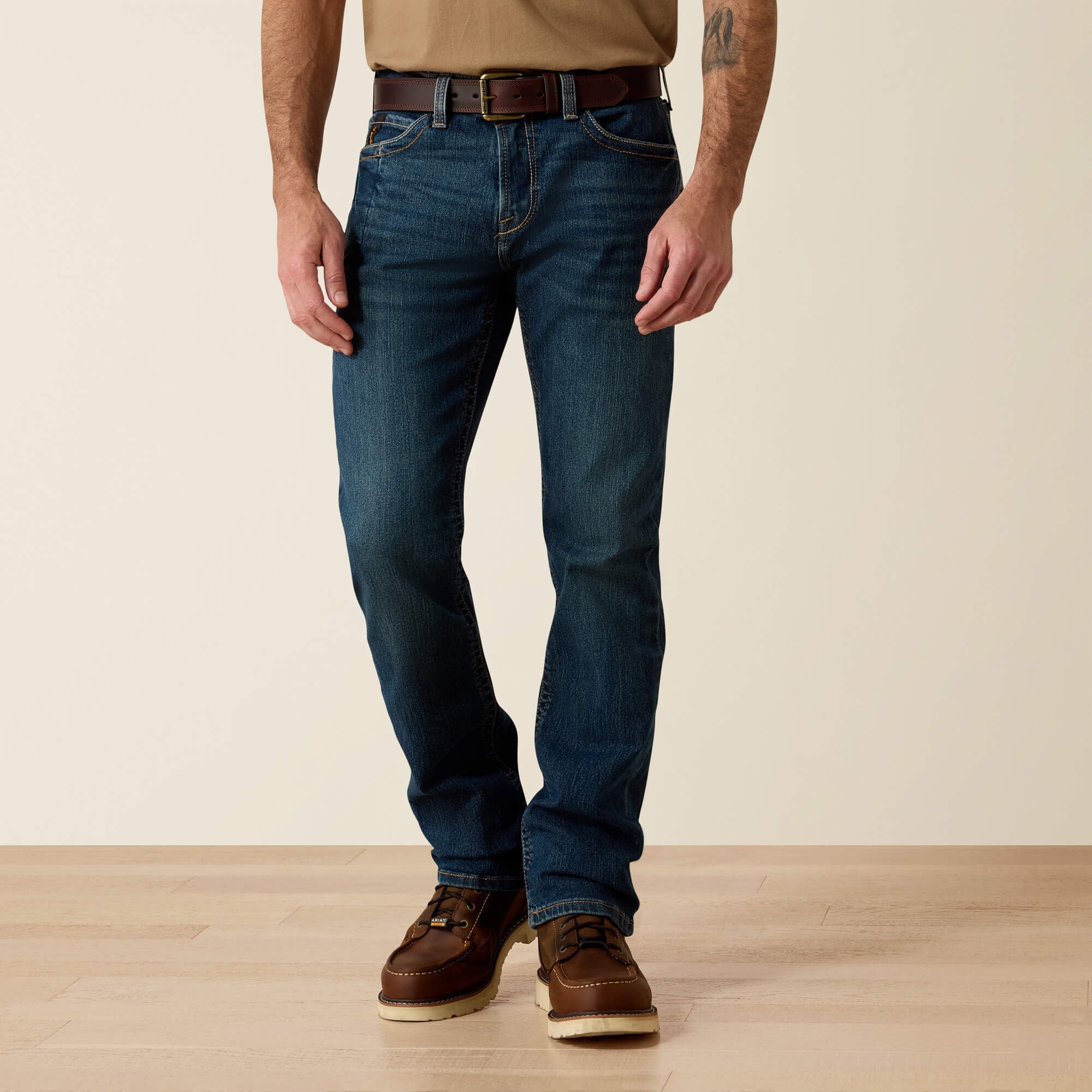 Rebar M7 DuraStretch Edge Stackable Straight Leg Jean-Ariat