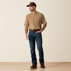 Rebar M7 DuraStretch Edge Stackable Straight Leg Jean-Ariat