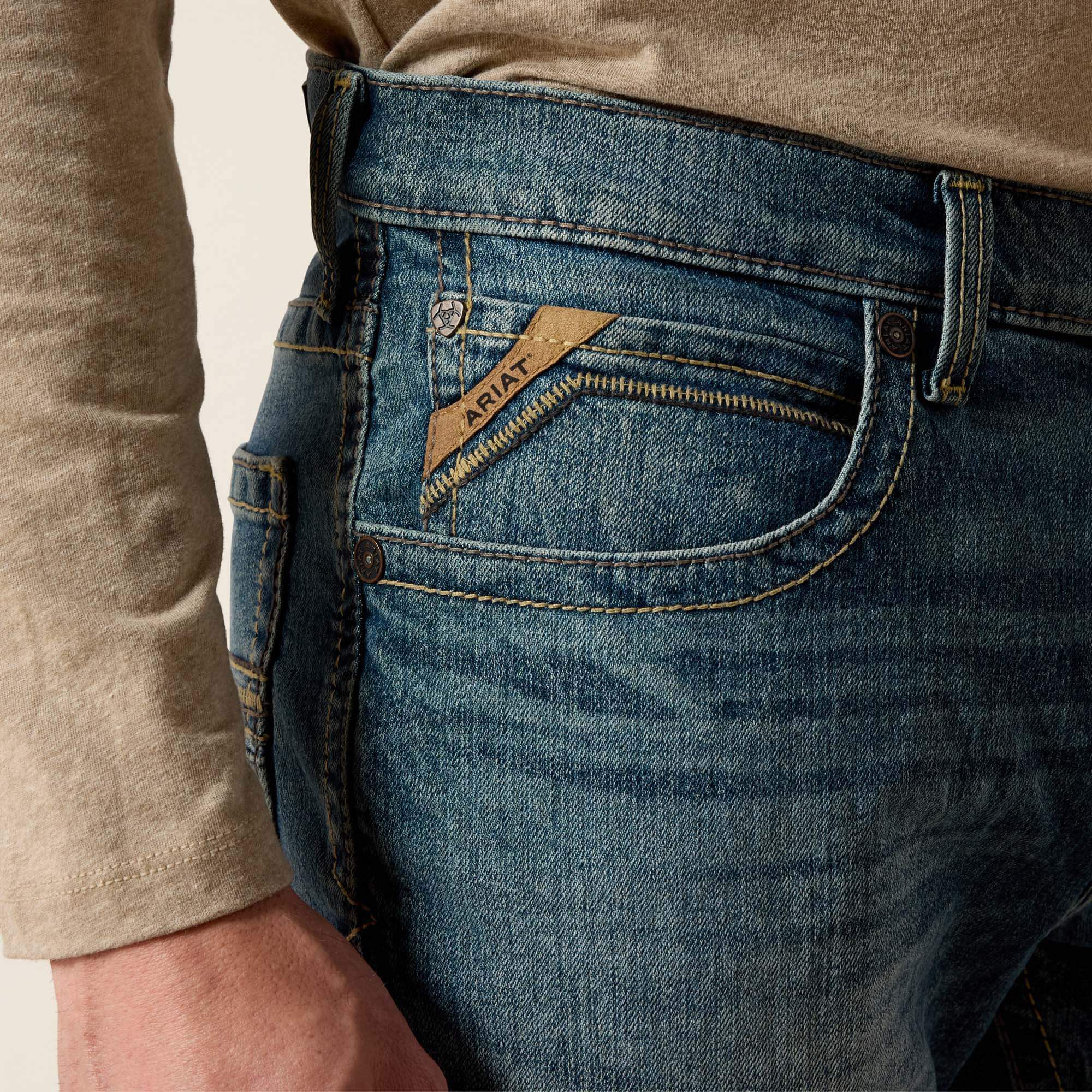 M4 Low Rise Stretch Stockton Stackable Straight Leg-Ariat