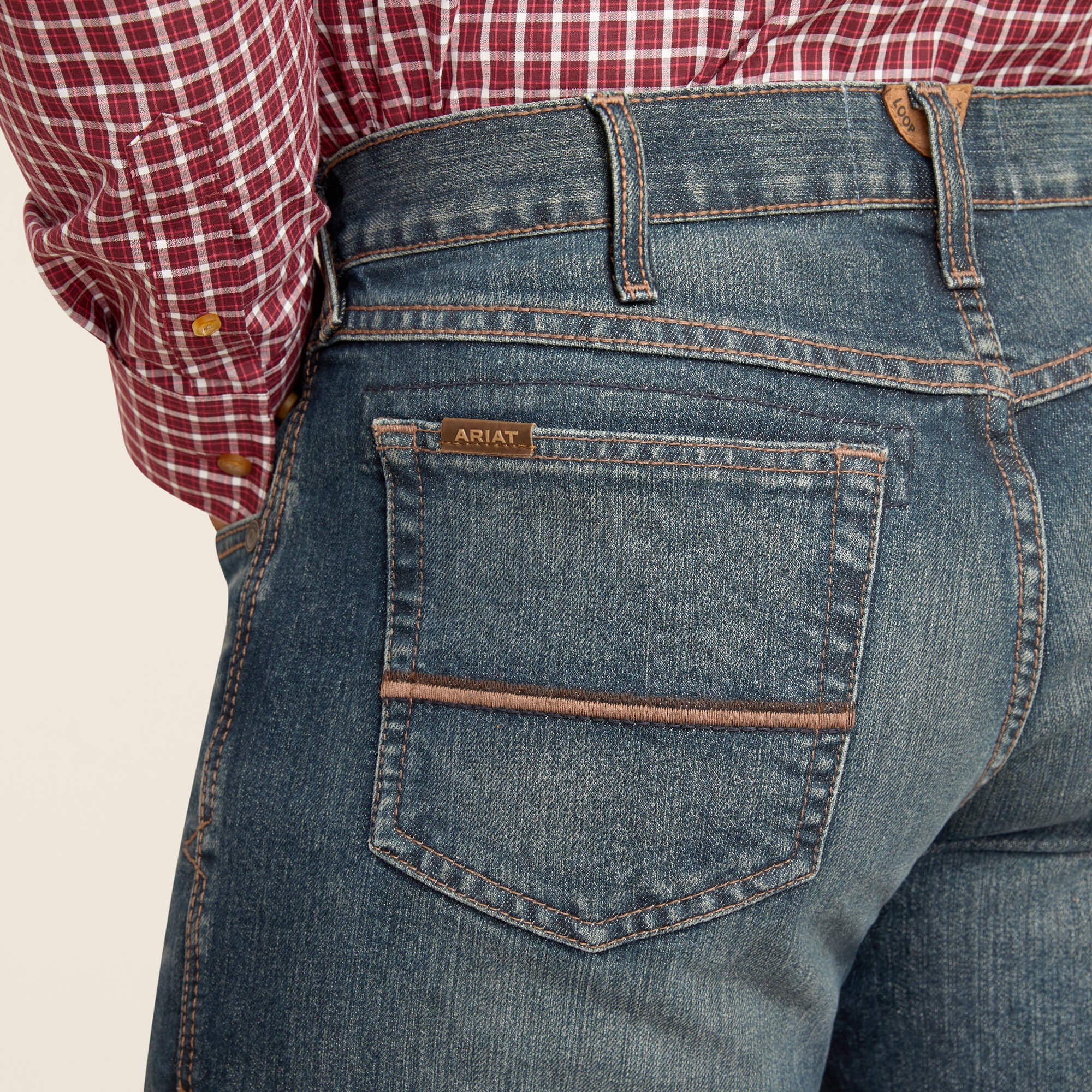 M2 Traditional Relaxed Stretch Pro Series Ray Boot Cut Jean-Ariat