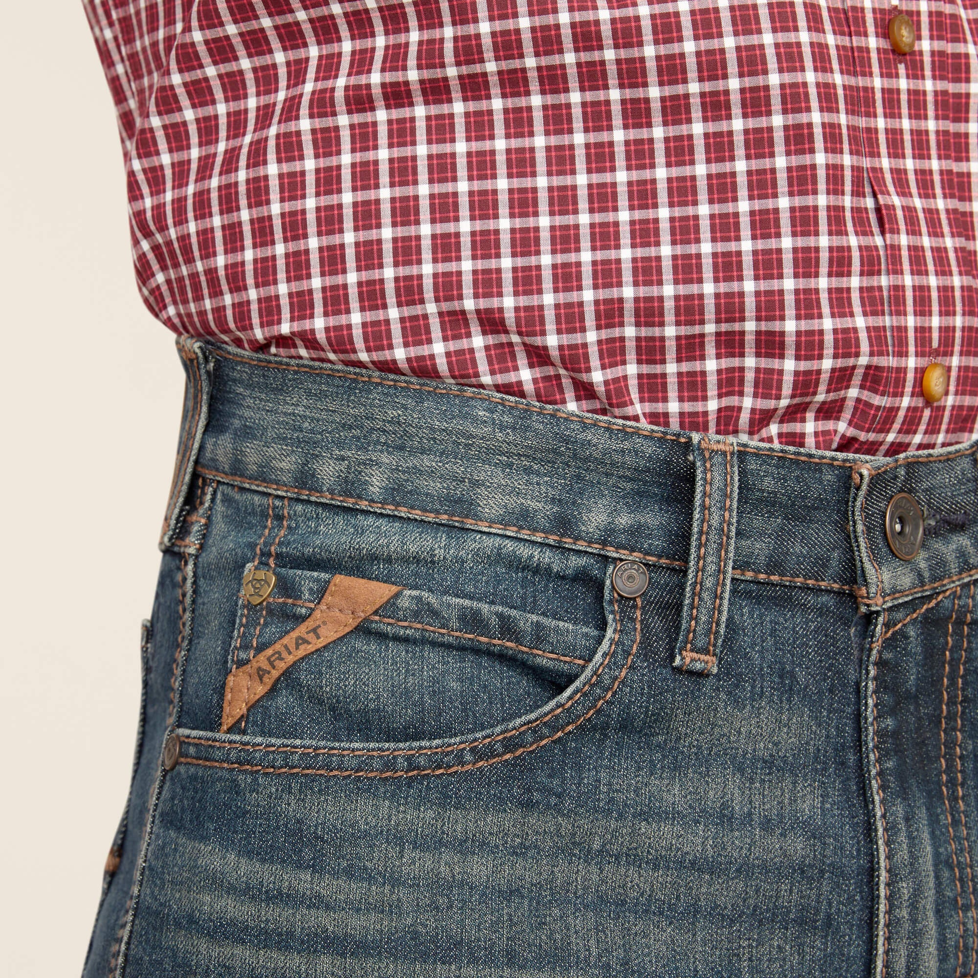 M2 Traditional Relaxed Stretch Pro Series Ray Boot Cut Jean-Ariat