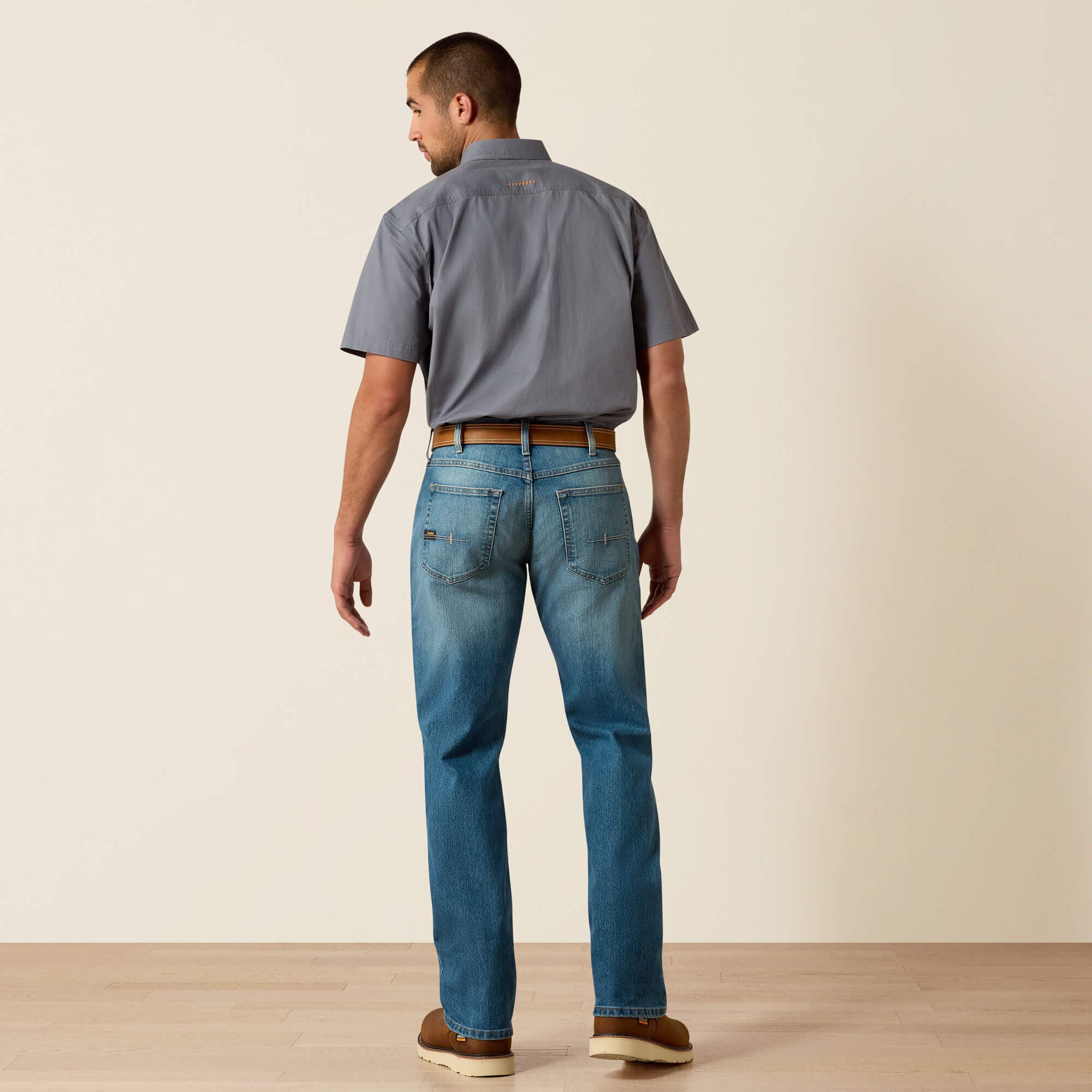 Rebar M5 DuraStretch Basic Stackable Straight Leg Jean-Ariat