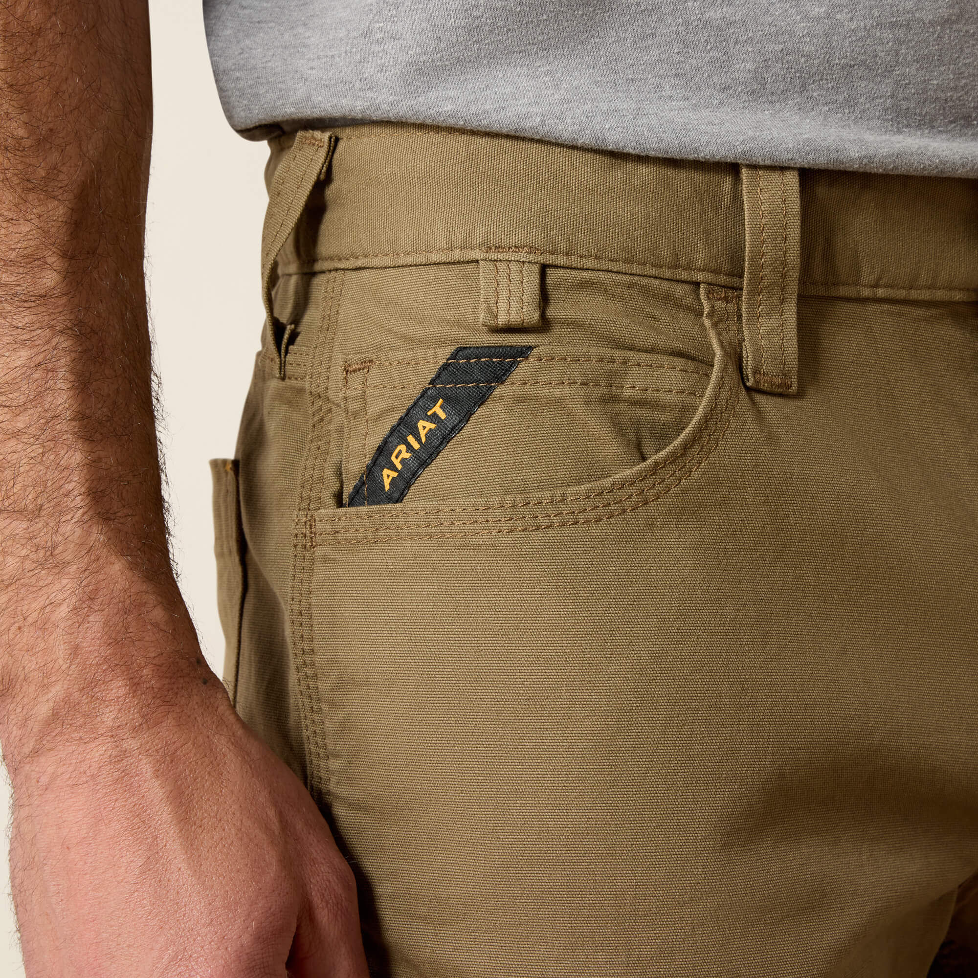 Rebar M7 DuraStretch Made Tough Straight Pant-Ariat