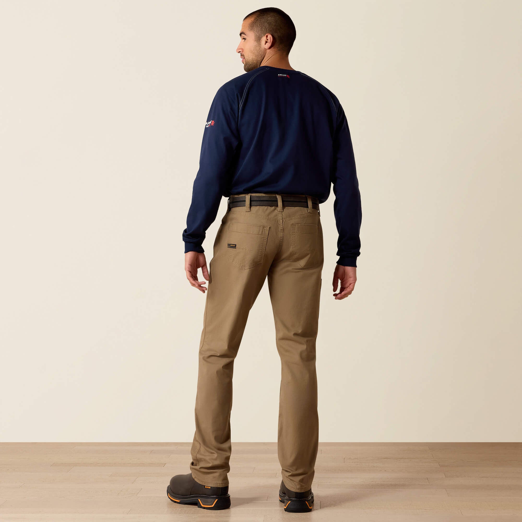 Rebar M4 Low Rise DuraStretch Made Tough Stackable Straight Leg Pant-Ariat