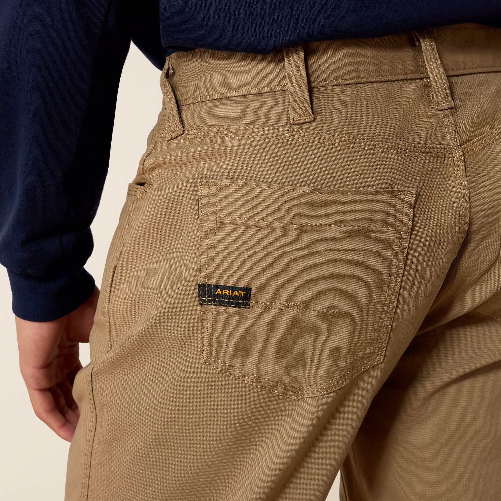 Rebar M4 Low Rise DuraStretch Made Tough Stackable Straight Leg Pant-Ariat