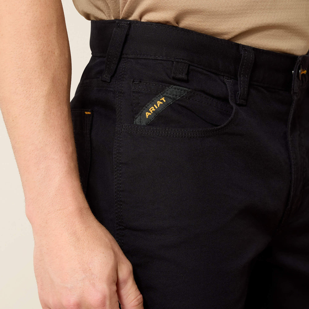 Rebar M4 Low Rise DuraStretch Made Tough Stackable Straight Leg Pant-Ariat