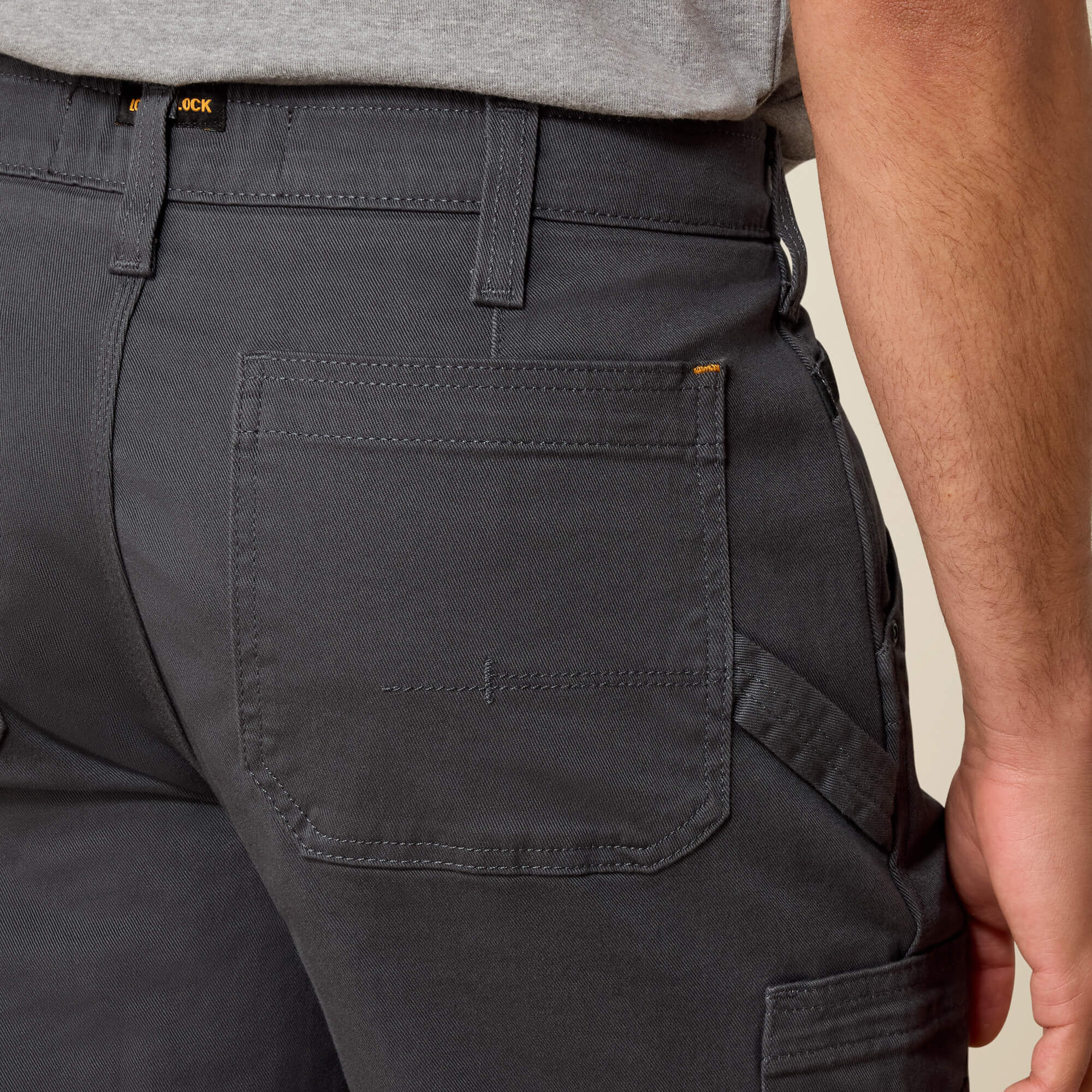 Rebar M4 Relaxed DuraStretch Washed Twill Dungaree Boot Cut Pant-Ariat