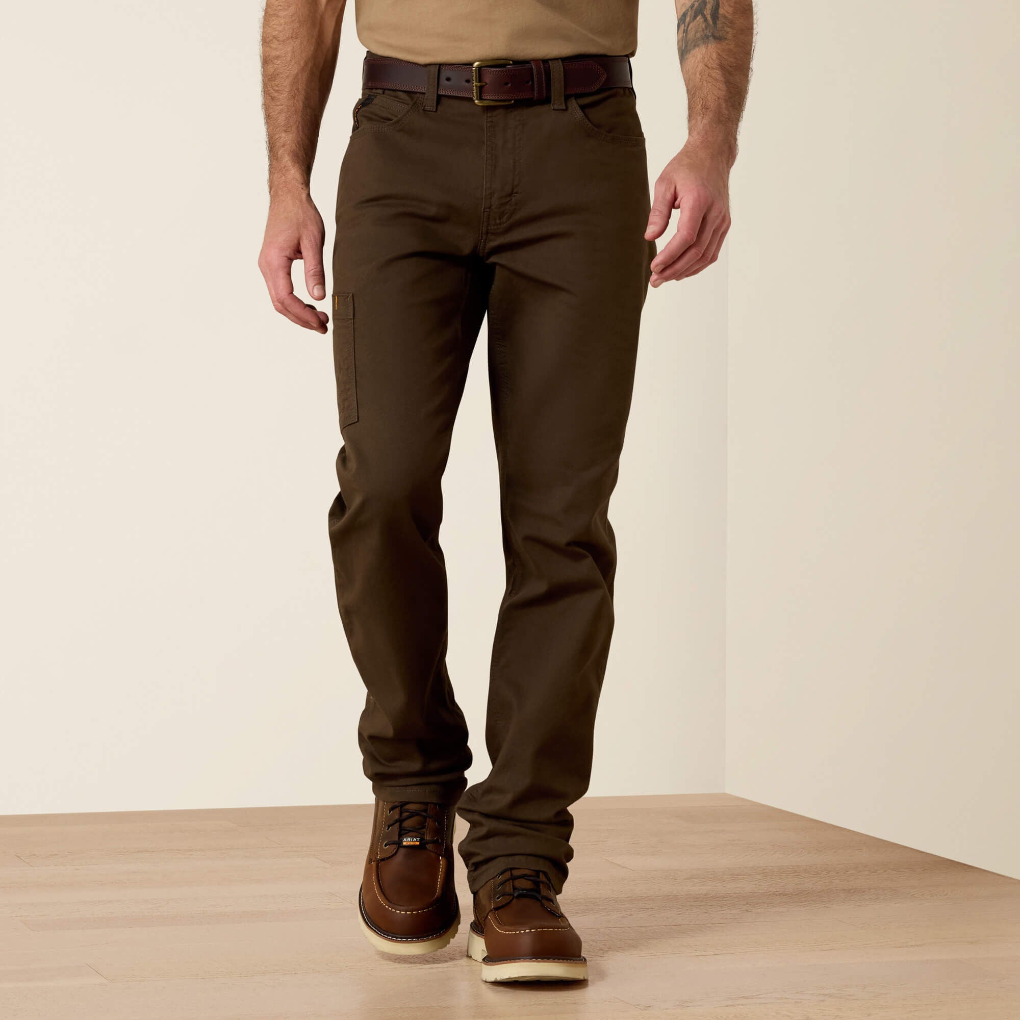 Rebar M4 Low Rise DuraStretch Made Tough Stackable Straight Leg Pant-Ariat
