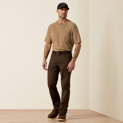 Rebar M4 Low Rise DuraStretch Made Tough Stackable Straight Leg Pant-Ariat