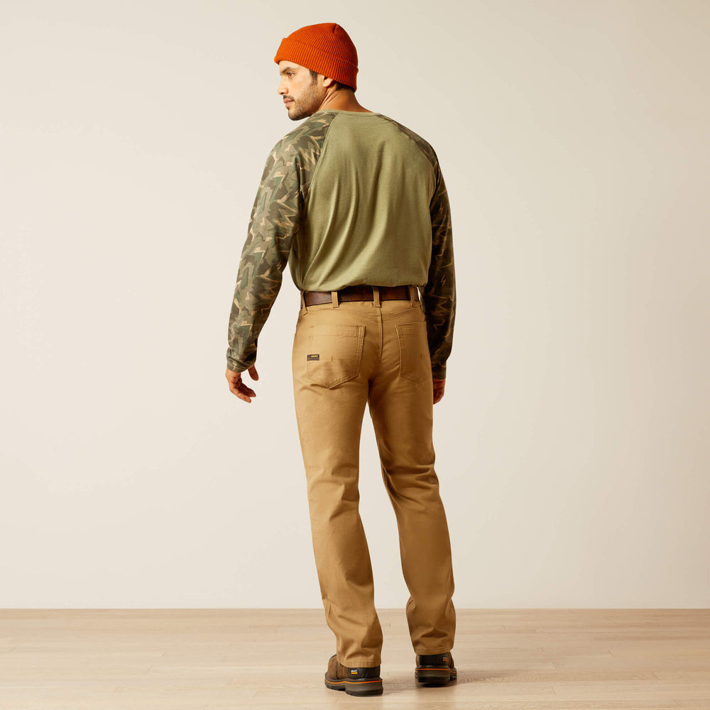 Rebar M5 Straight DuraStretch Made Tough Straight Pant-Ariat