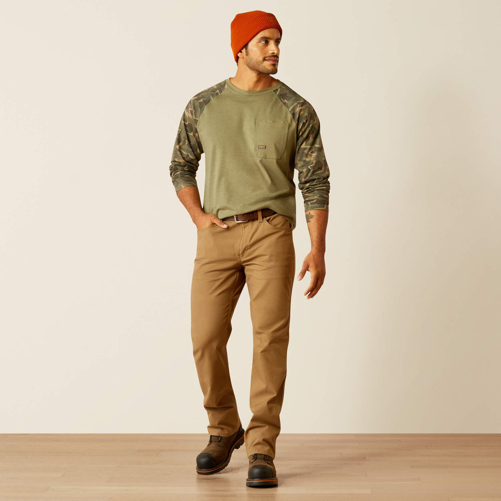 Rebar M5 Straight DuraStretch Made Tough Straight Pant-Ariat