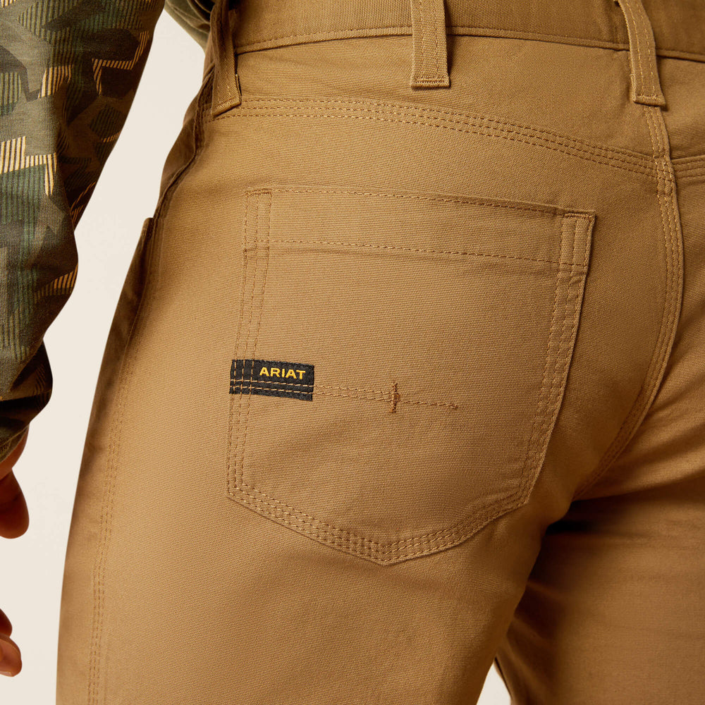 Rebar M5 Straight DuraStretch Made Tough Straight Pant-Ariat