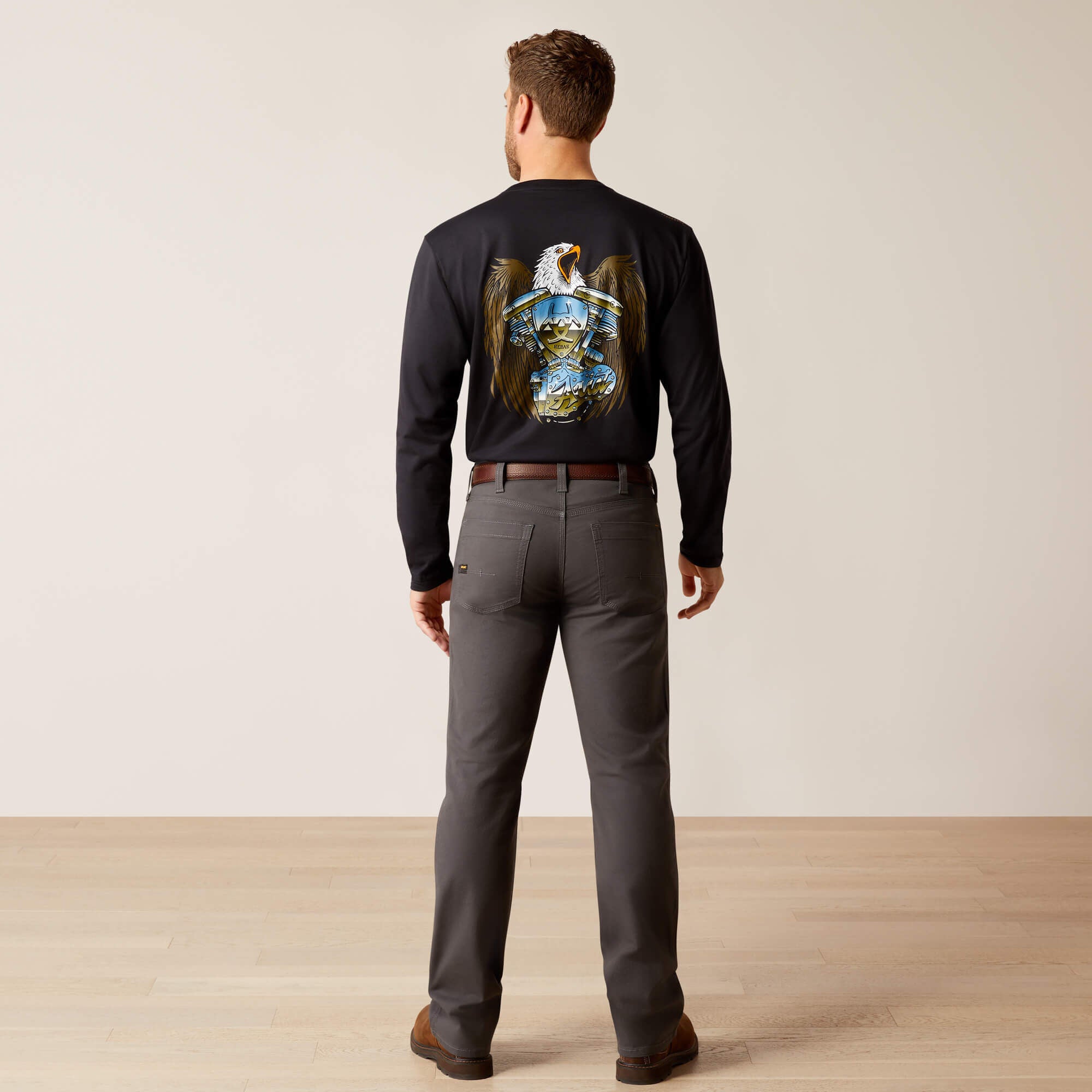 Rebar M5 Straight DuraStretch Made Tough Straight Pant-Ariat