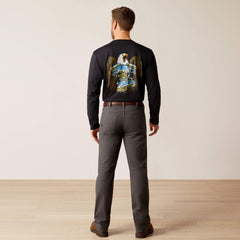 Rebar M5 Straight DuraStretch Made Tough Straight Pant-Ariat