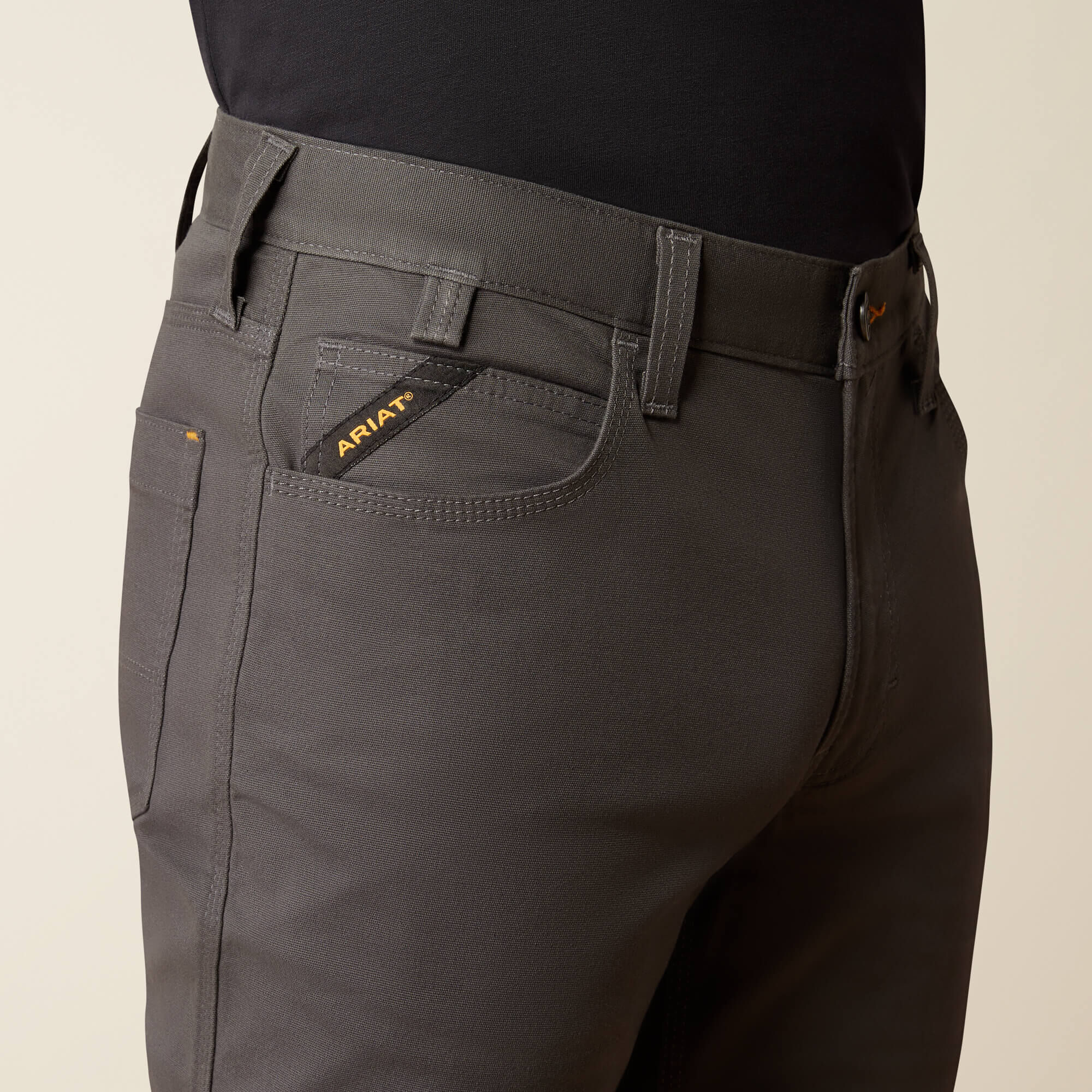 Rebar M5 Straight DuraStretch Made Tough Straight Pant-Ariat