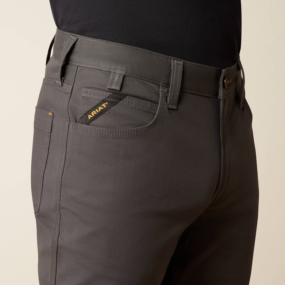 Rebar M5 Straight DuraStretch Made Tough Straight Pant-Ariat