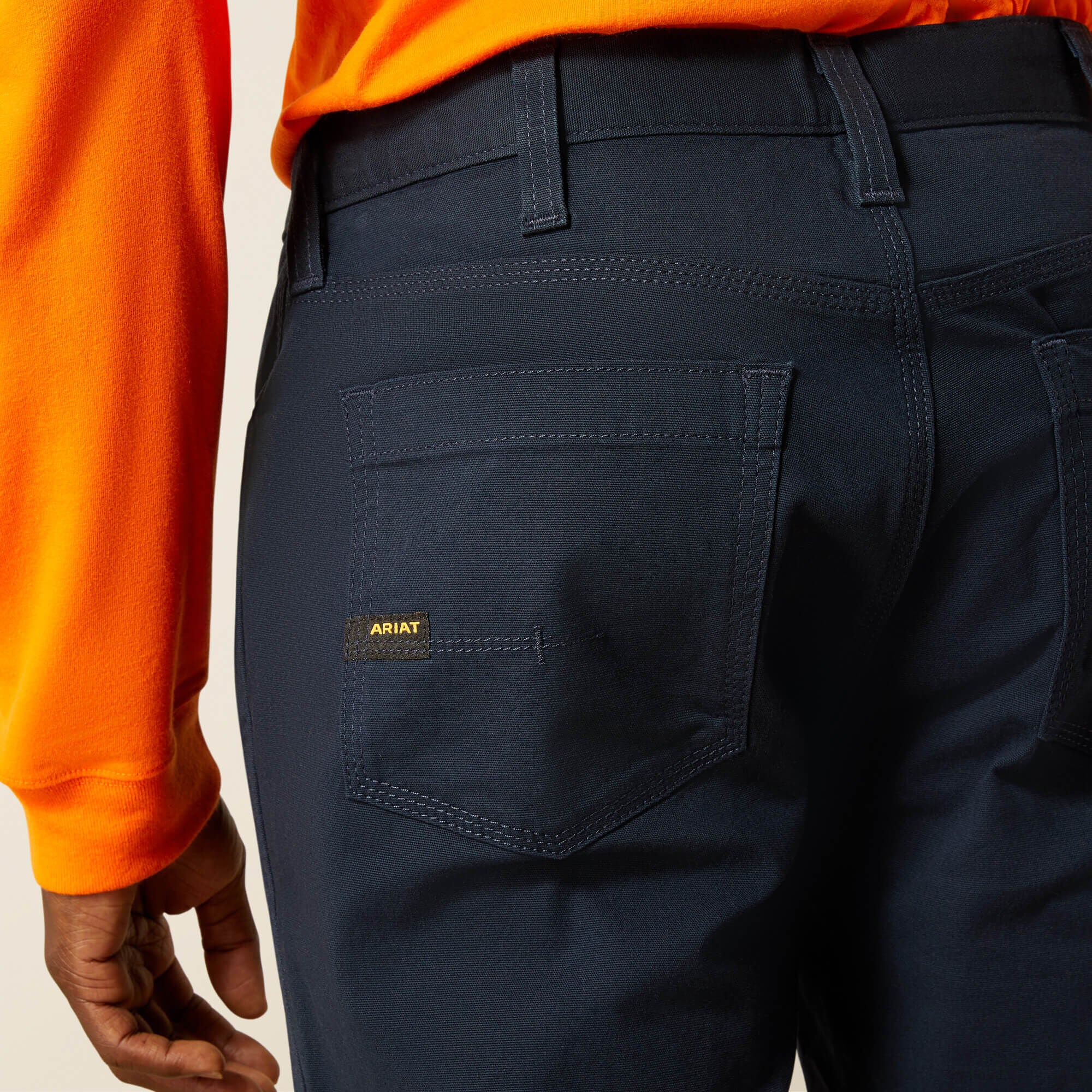 Rebar M4 Low Rise DuraStretch Made Tough Stackable Straight Leg Pant-Ariat