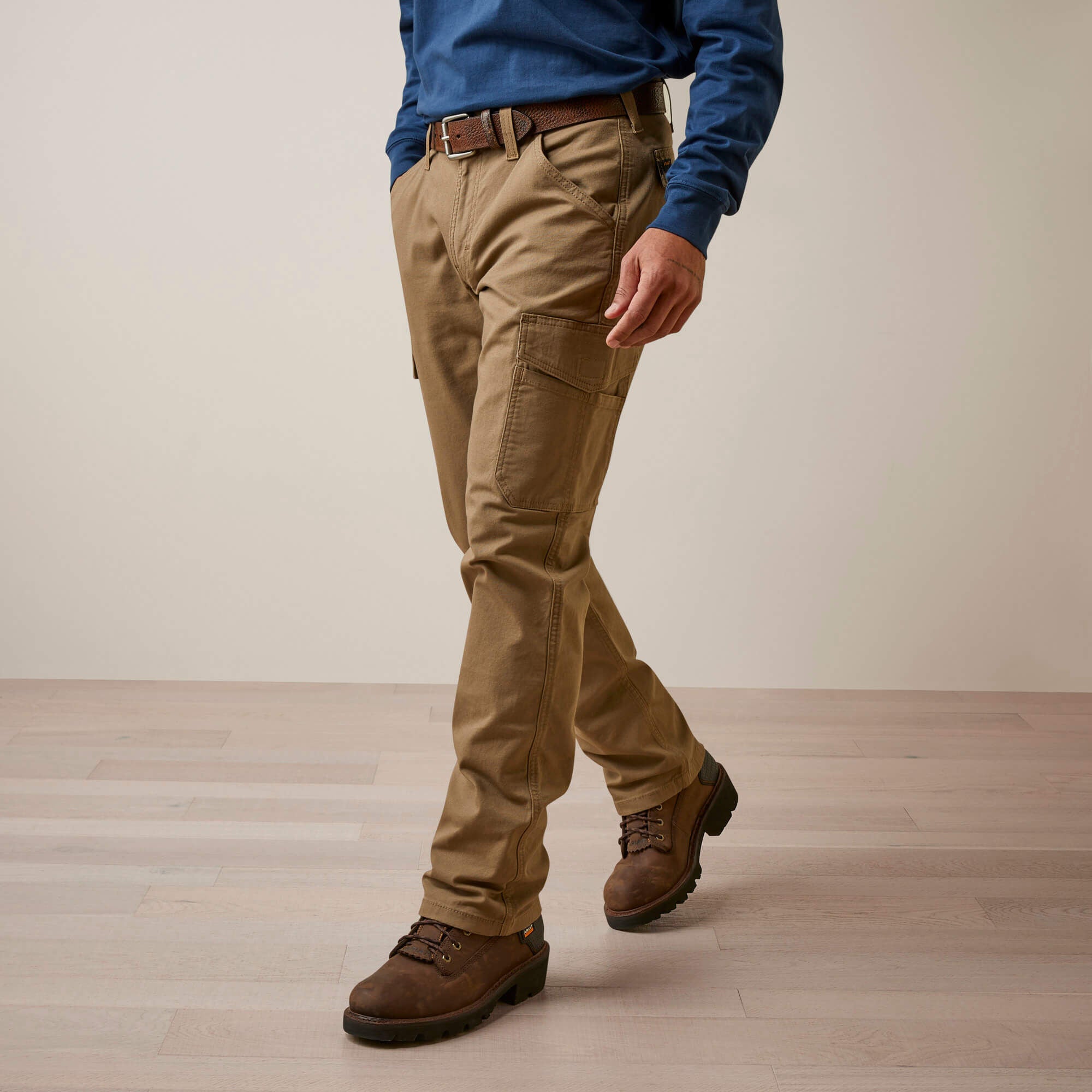 Rebar M4 Relaxed Made Tough Cargo Straight Pant-Ariat
