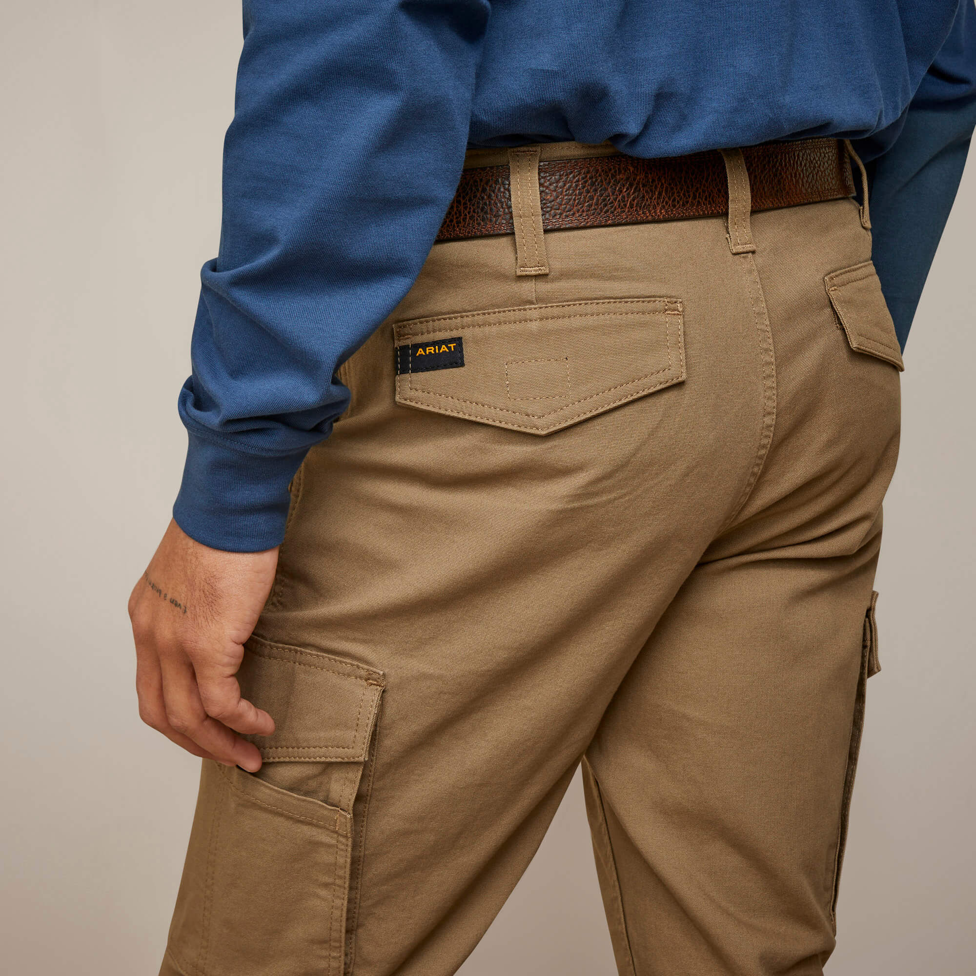 Rebar M4 Relaxed Made Tough Cargo Straight Pant-Ariat