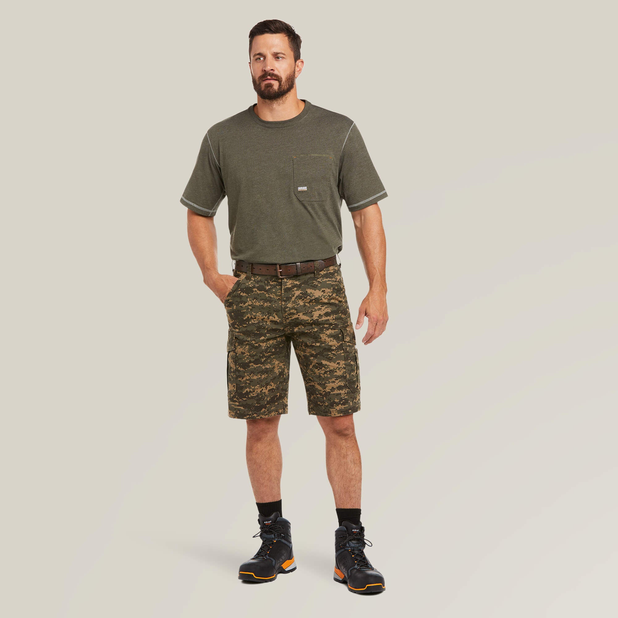 Rebar DuraStretch Made Tough Cargo 11" Short-Ariat