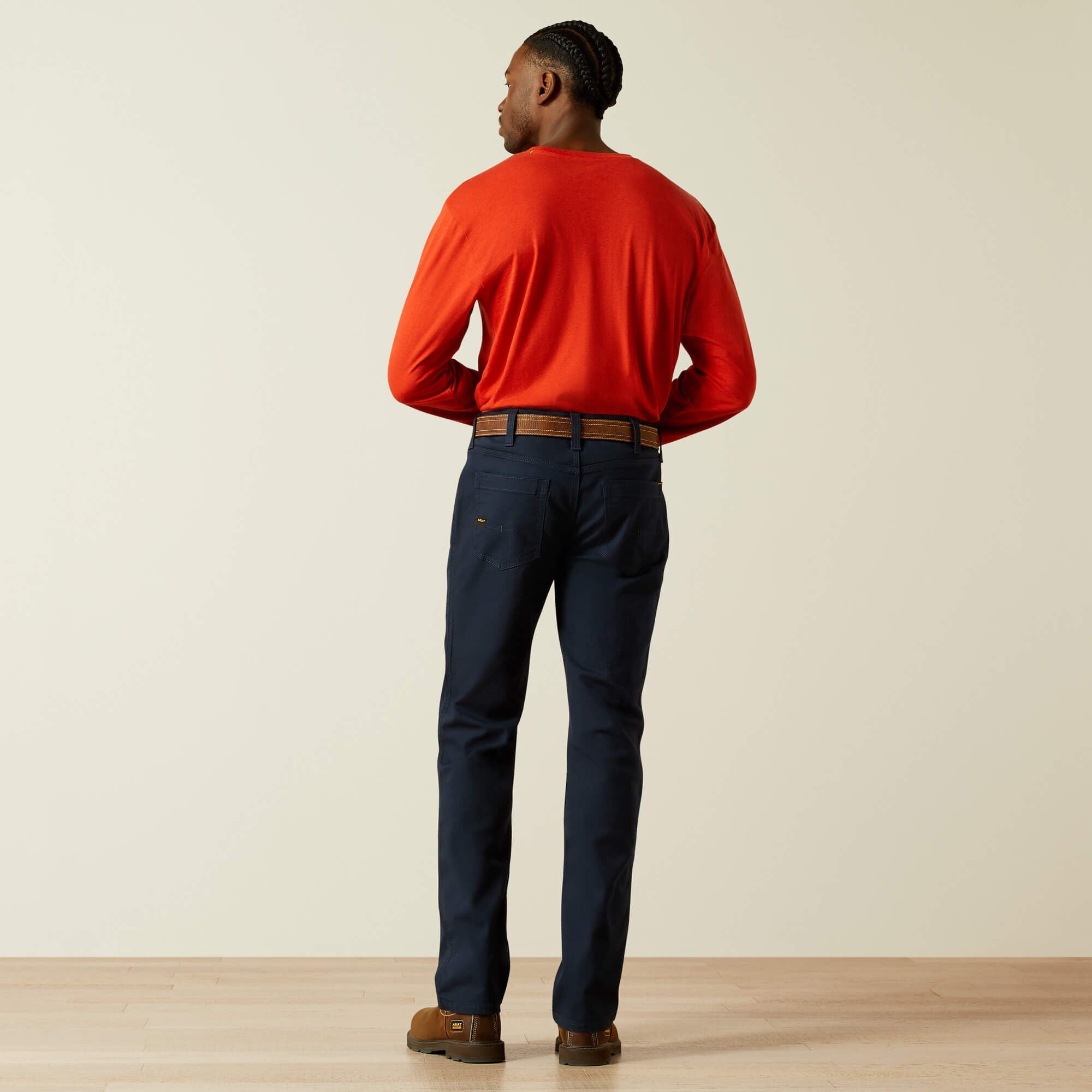 Rebar M5 Straight DuraStretch Made Tough Straight Pant-Ariat