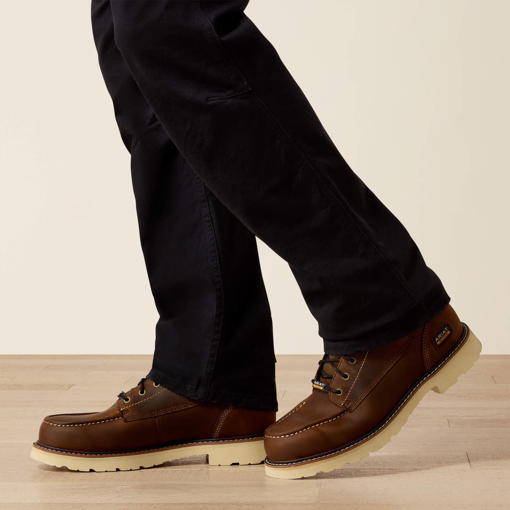 Rebar M5 Straight DuraStretch Washed Twill Dungaree Straight Leg Pant-Ariat