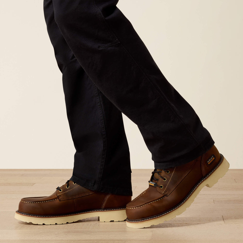 Rebar M5 Straight DuraStretch Washed Twill Dungaree Straight Leg Pant-Ariat