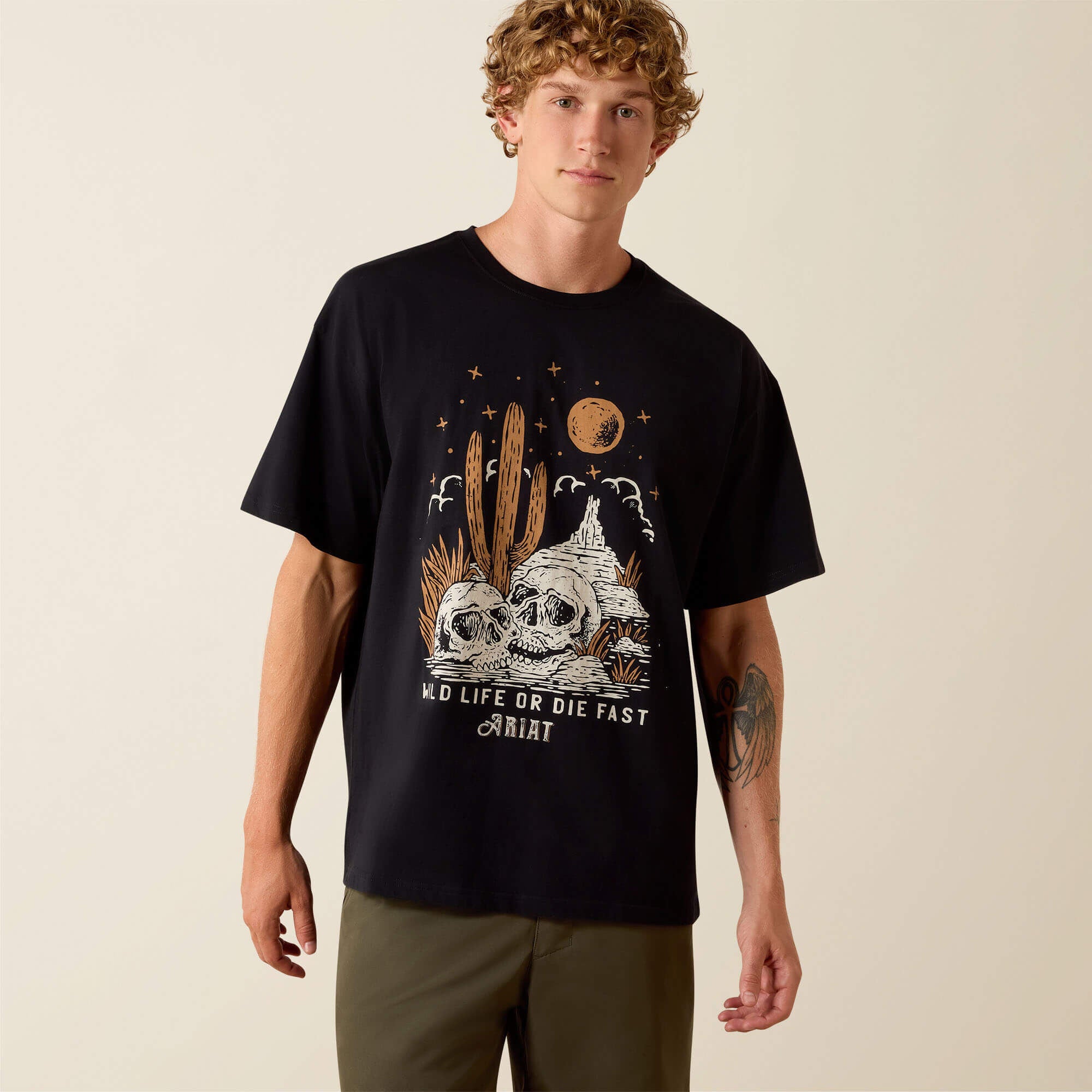 Wild Life Boxy T-Shirt-Ariat