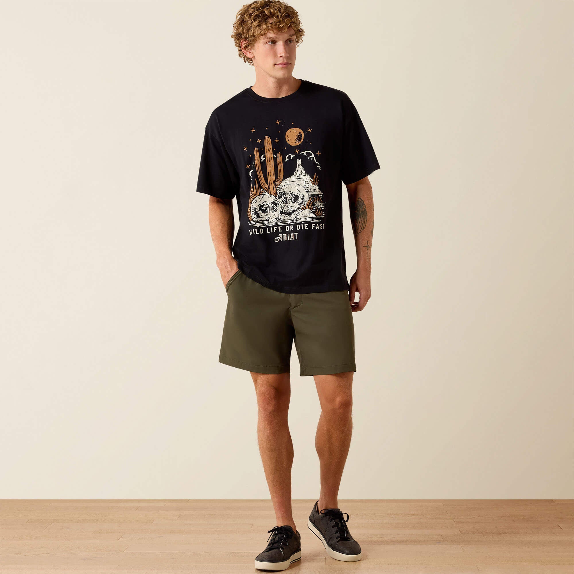 Wild Life Boxy T-Shirt-Ariat