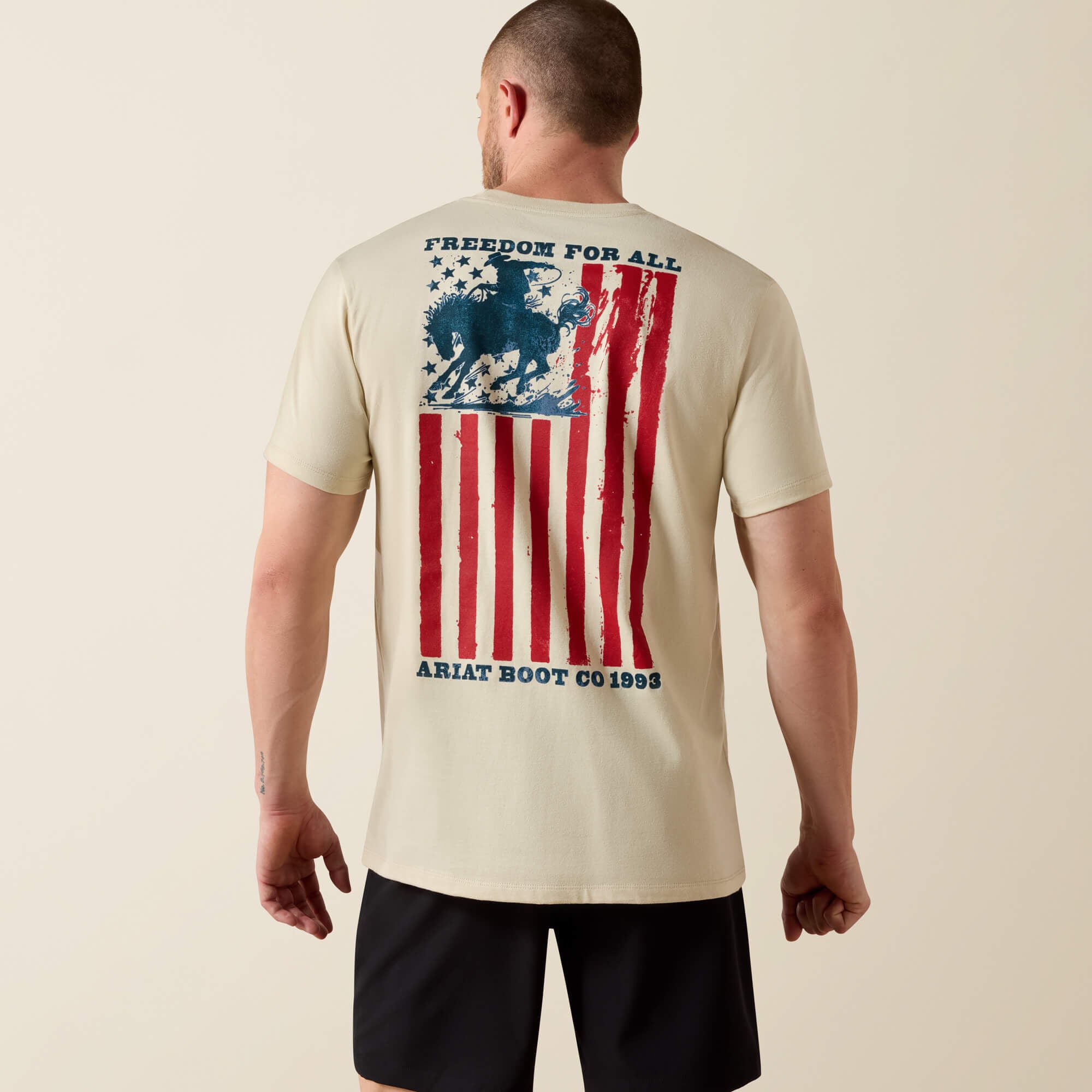 Ariat Split Freedom Painted Classic Fit T-Shirt-Ariat