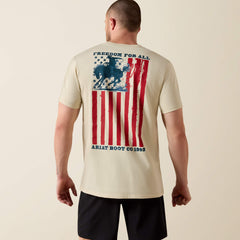 Ariat Split Freedom Painted Classic Fit T-Shirt-Ariat
