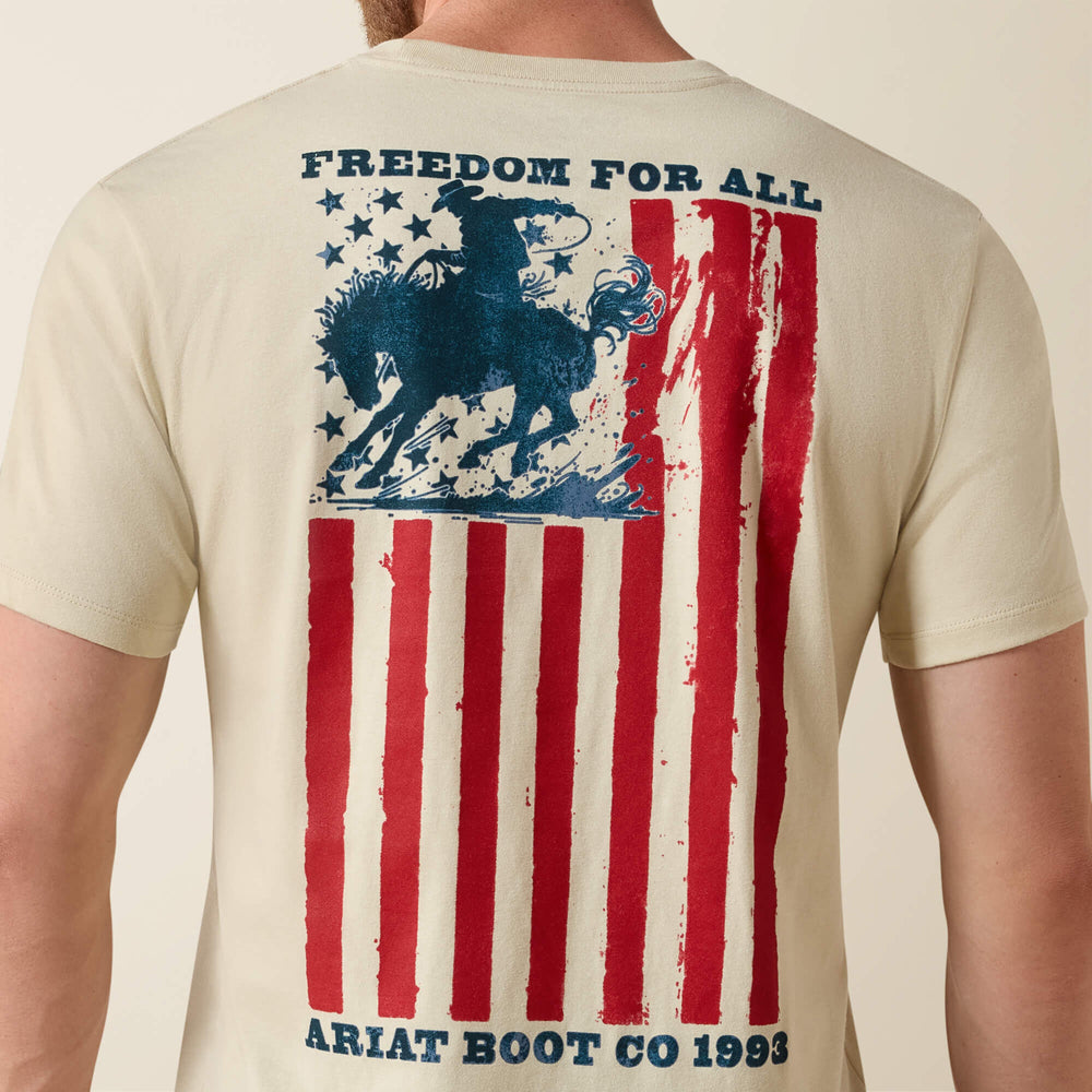 Ariat Split Freedom Painted Classic Fit T-Shirt-Ariat