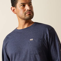Rebar Cotton Strong Standard Logo Pocket T-Shirt-Ariat