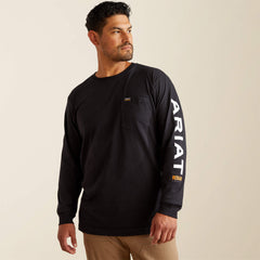 Rebar Cotton Strong Standard Logo Pocket T-Shirt-Ariat