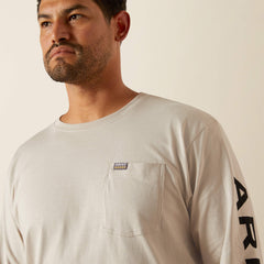 Rebar Cotton Strong Standard Logo Pocket T-Shirt-Ariat