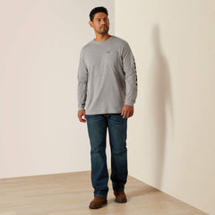 Rebar Cotton Strong Standard Logo Pocket T-Shirt-Ariat