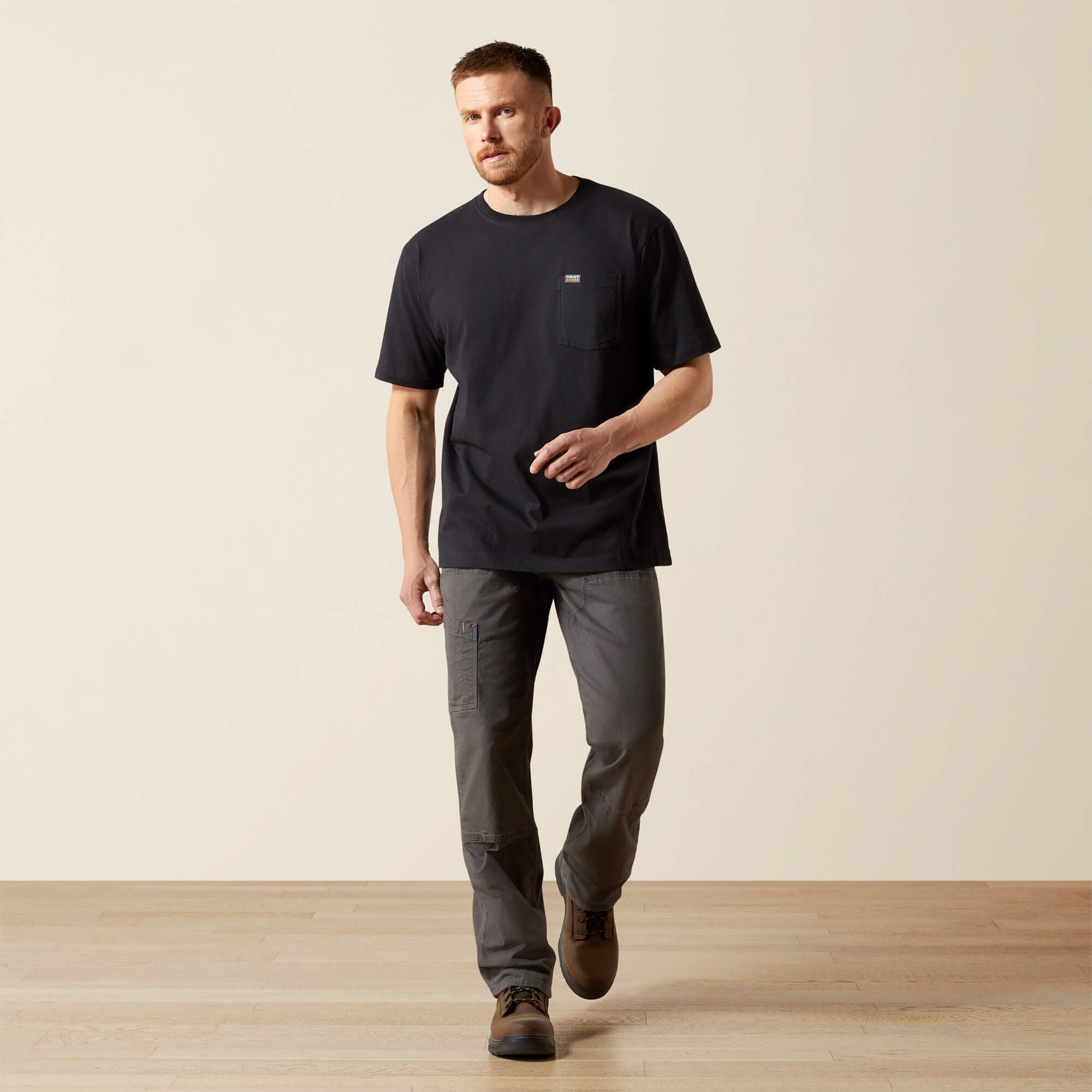 Rebar Cotton Strong Standard Pocket T-Shirt-Ariat