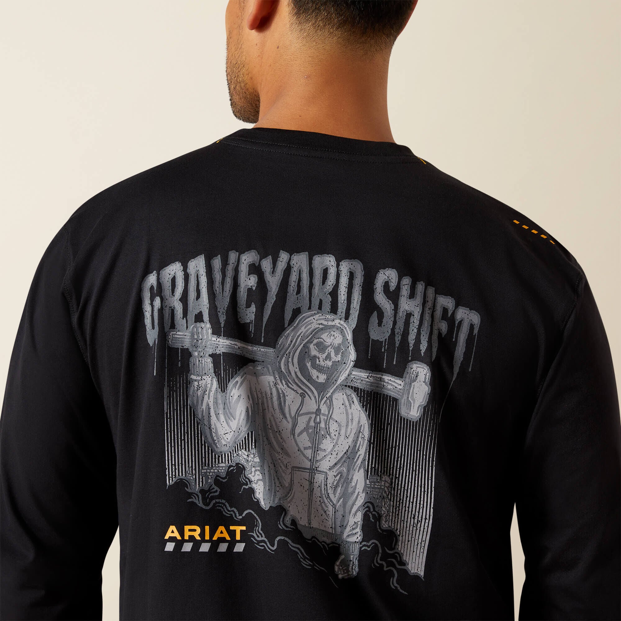 Rebar Workman Graveyard T-Shirt-Ariat