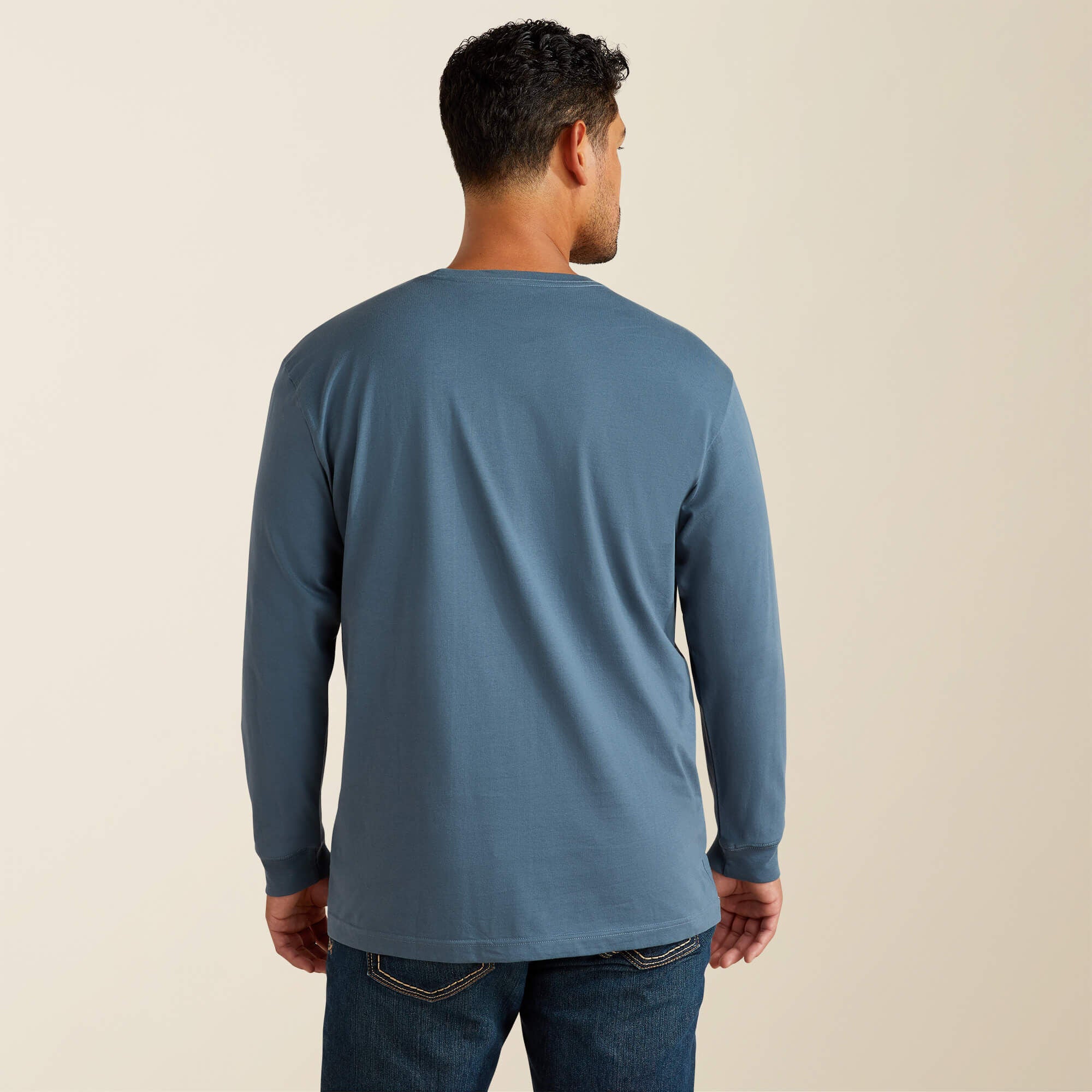 Rebar Cotton Strong Standard Logo Pocket T-Shirt-Ariat