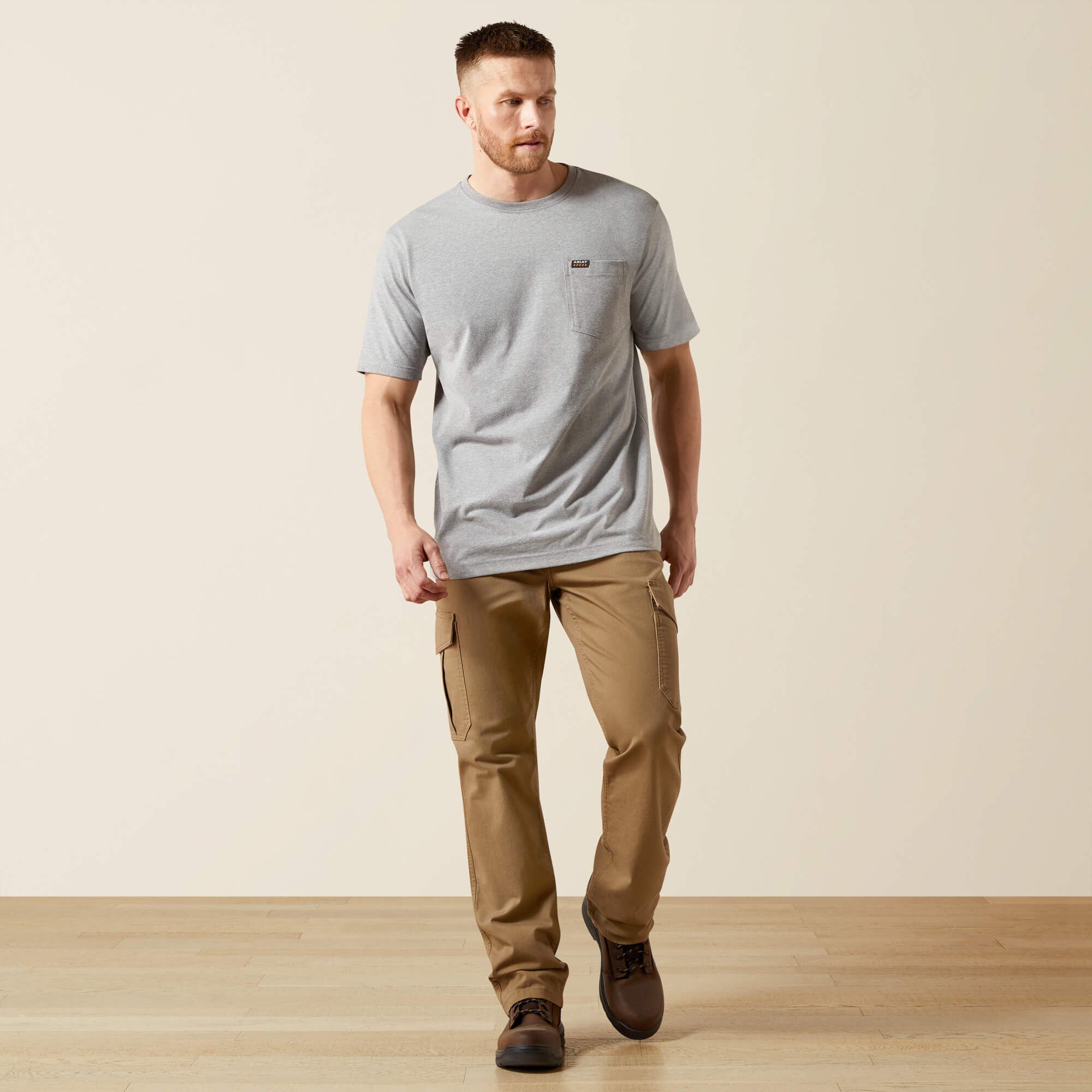 Rebar Cotton Strong Standard Pocket T-Shirt-Ariat