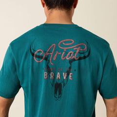 Ariat Cattle Skull Freedom Classic Fit T-Shirt-Ariat