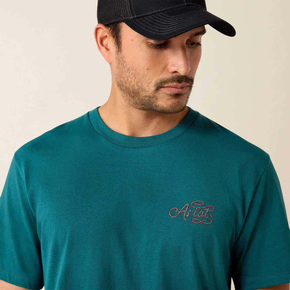 Ariat Cattle Skull Freedom Classic Fit T-Shirt-Ariat