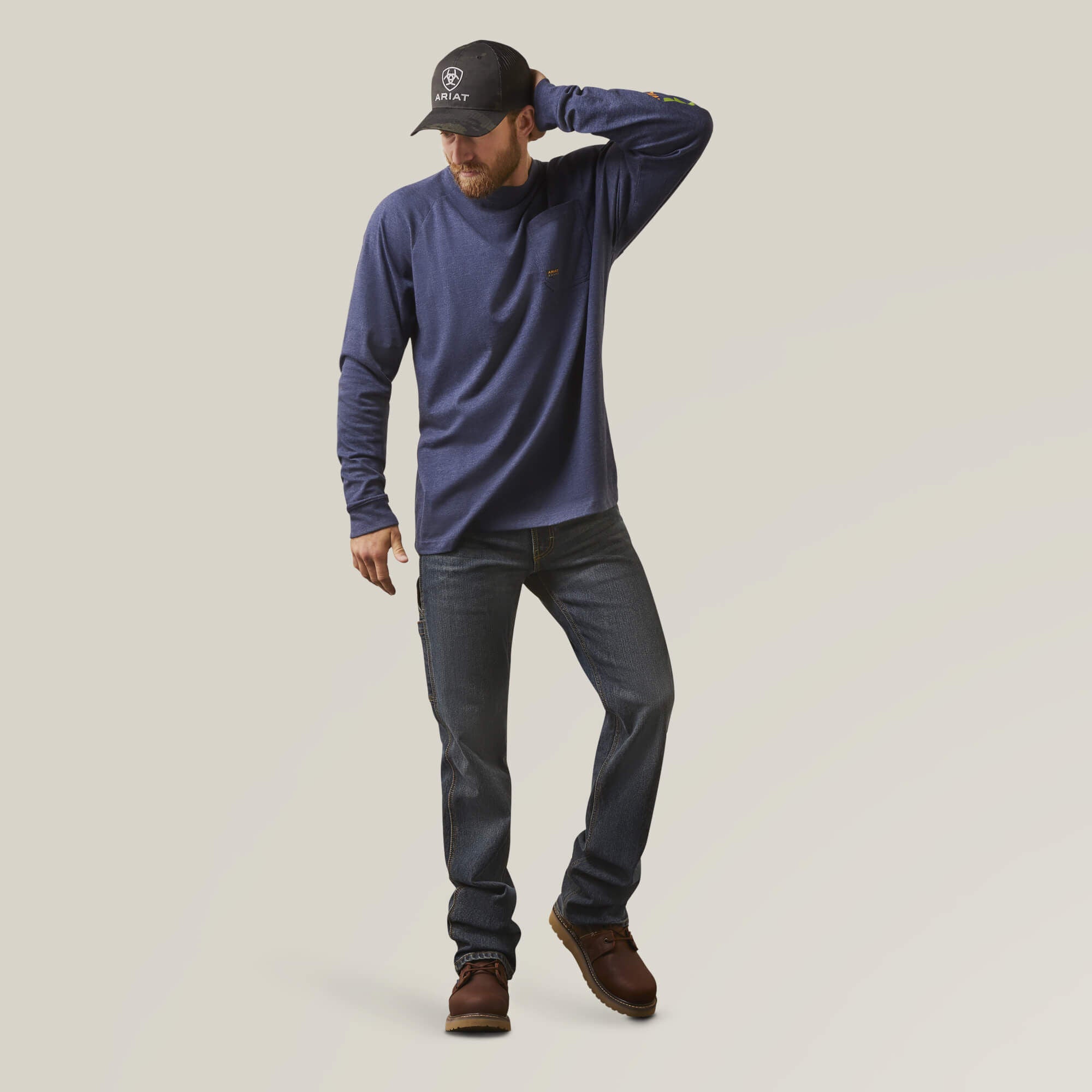 Rebar Cotton Strong Graphic T-Shirt-Ariat