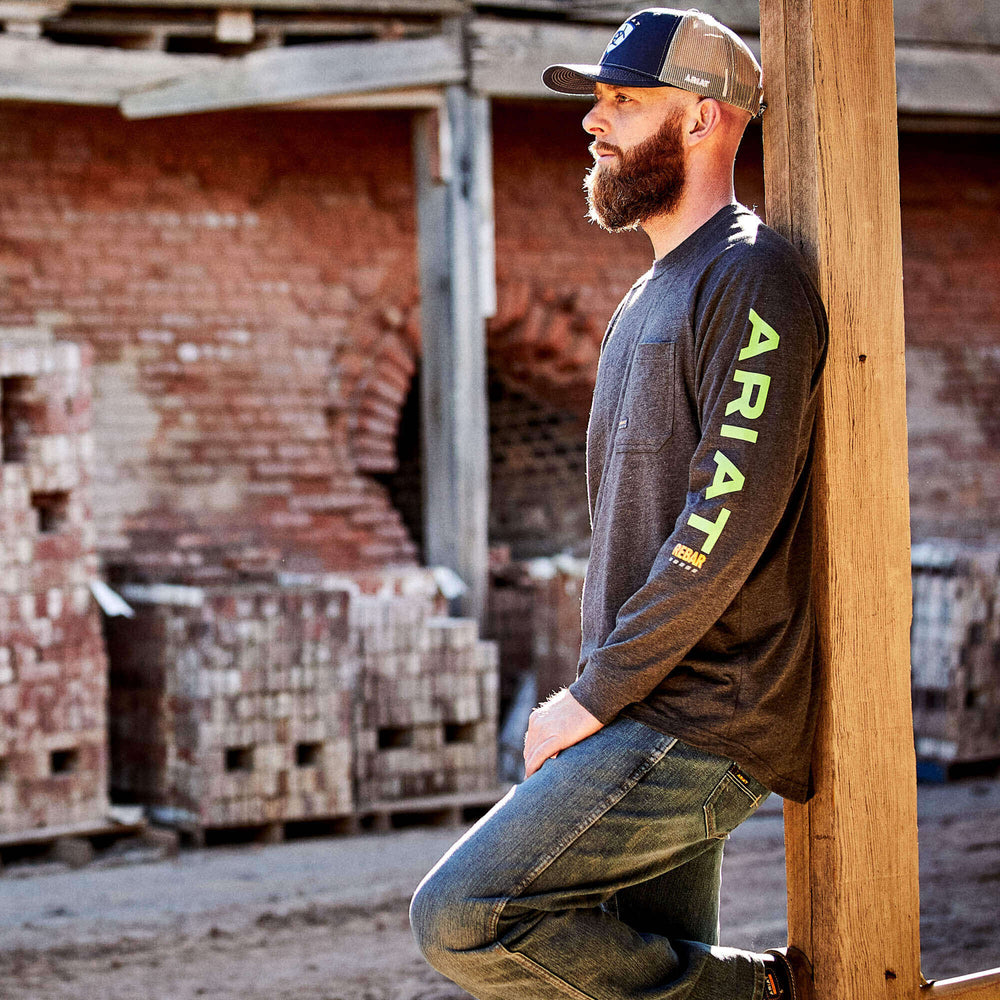 Rebar Cotton Strong Graphic T-Shirt-Ariat