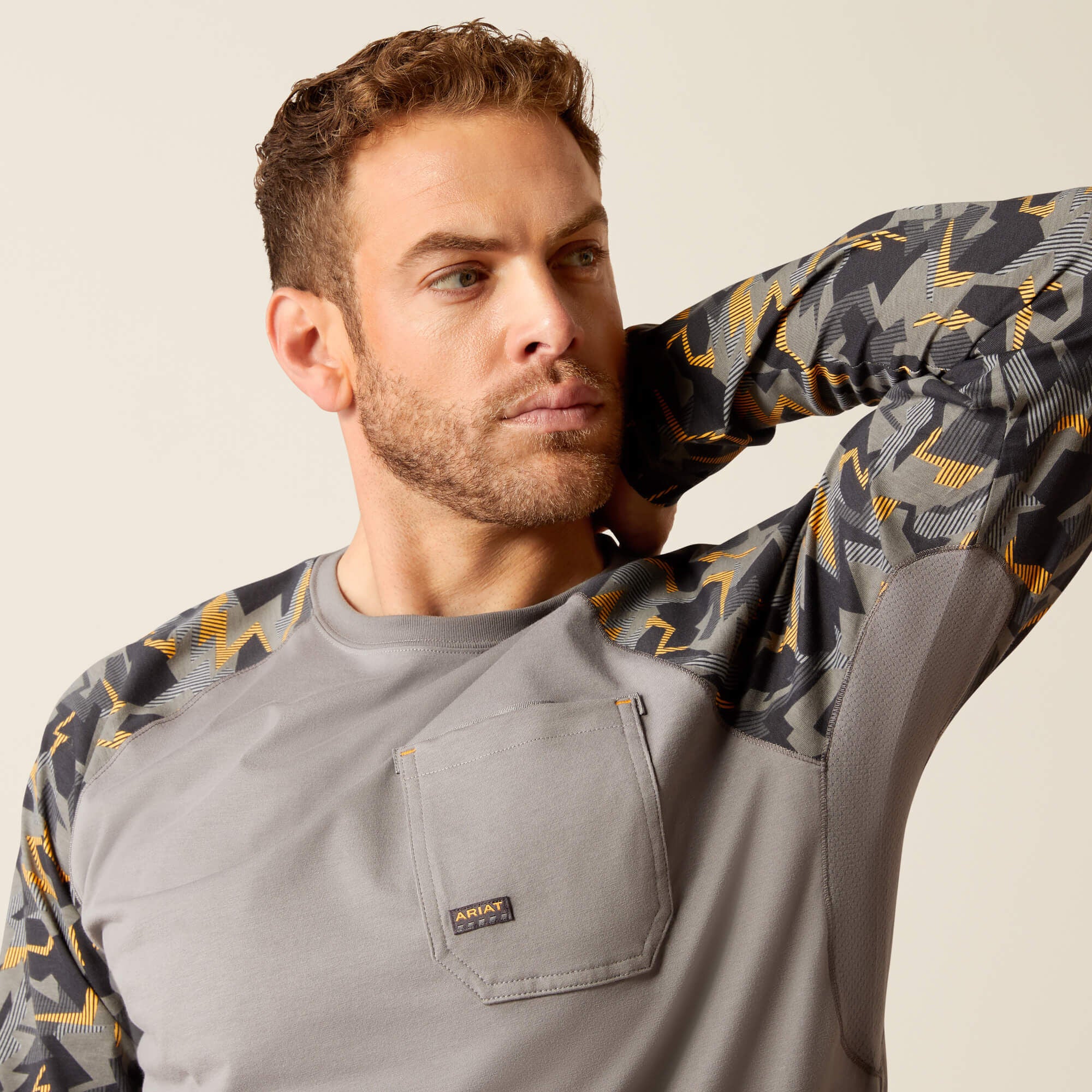 Rebar Workman Baseball T-Shirt-Ariat