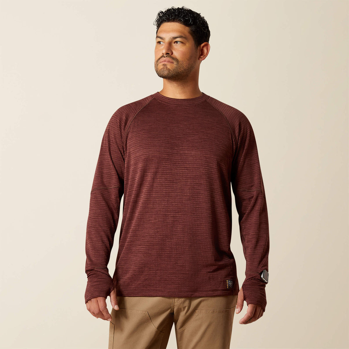 Rebar Gridwork Crewneck T-Shirt-Ariat