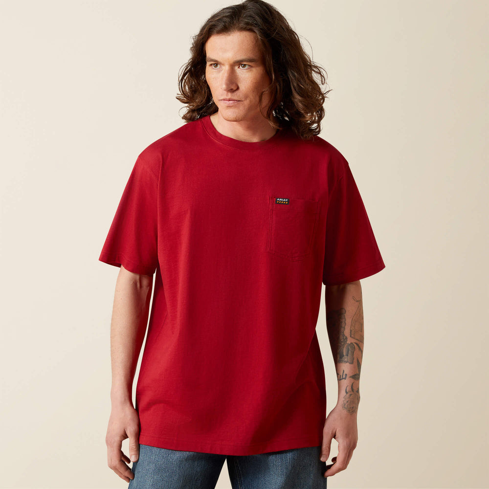 Rebar Cotton Strong Standard Pocket T-Shirt-Ariat