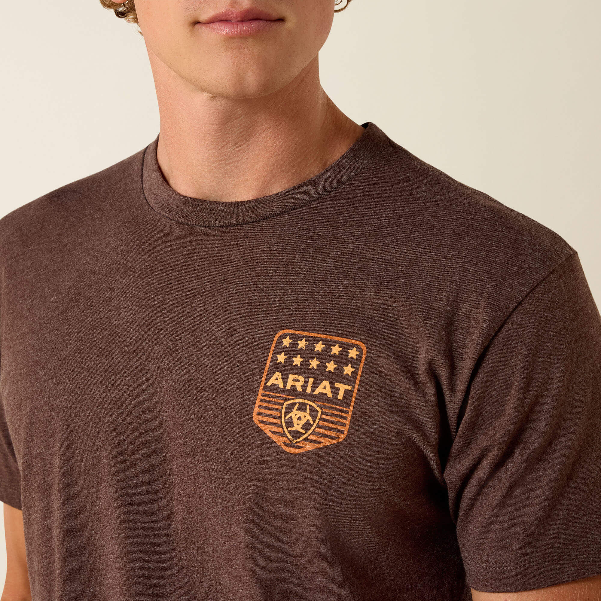 Ariat Stripe Patriotic Badge T-Shirt-Ariat